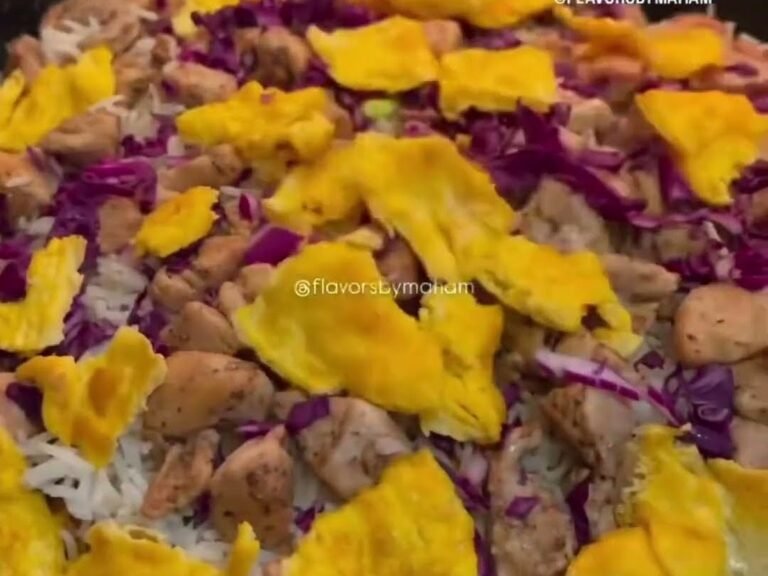 Vegetable Chicken Biryani