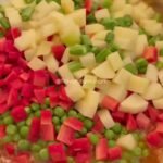 Aloo Matar Gajar Qeema