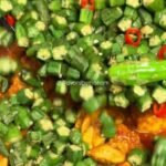 Bhindi Chicken (Okra Chicken)
