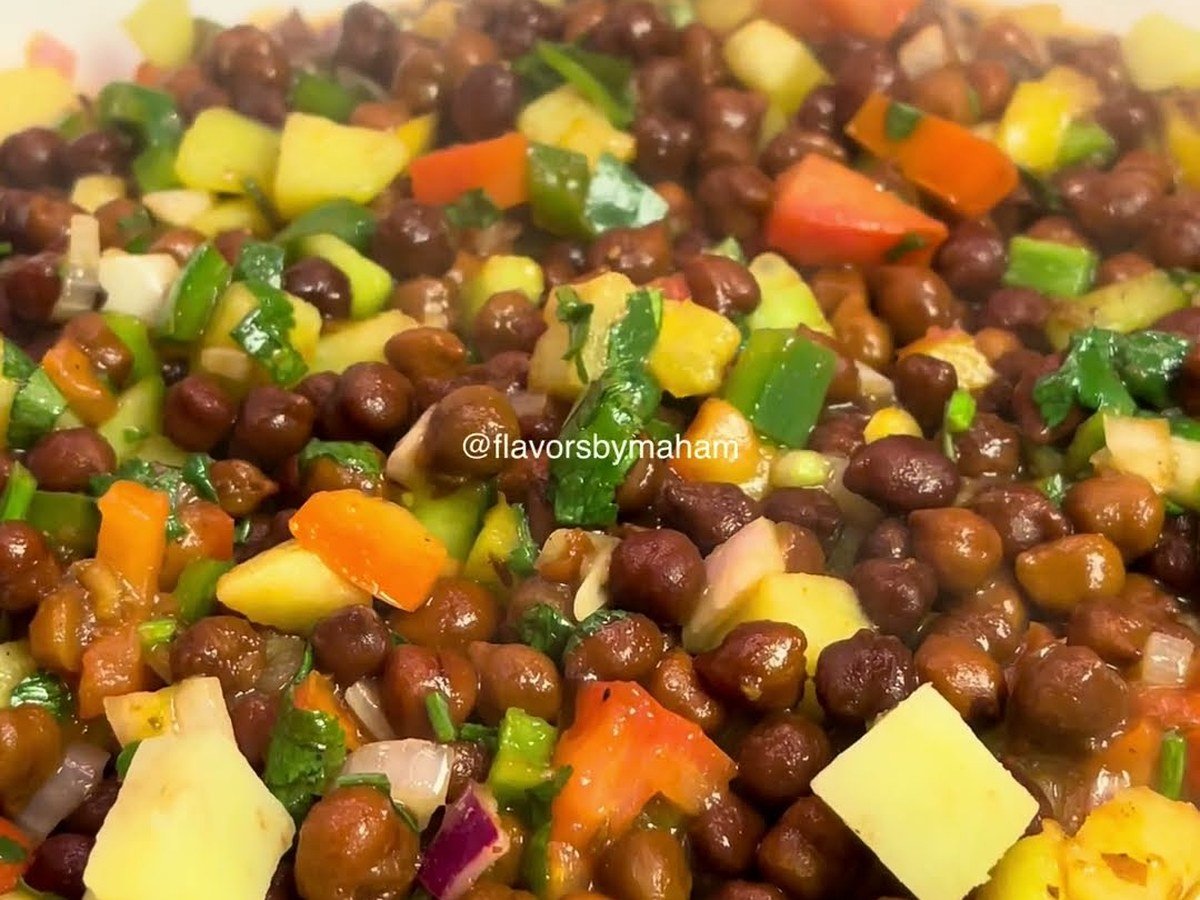 Black Chana Chaat