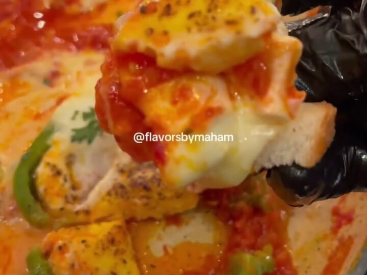 Cheesy Shakshuka Eggs
