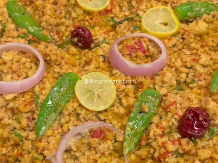 Chicken Achari Dum Qeema