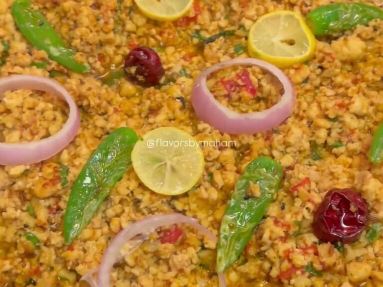 Chicken Achari Dum Qeema