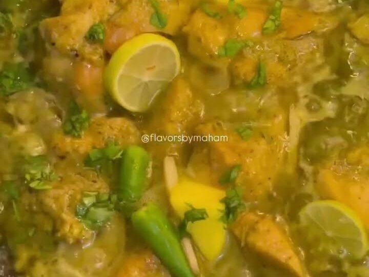 Chicken Haryali Karahi