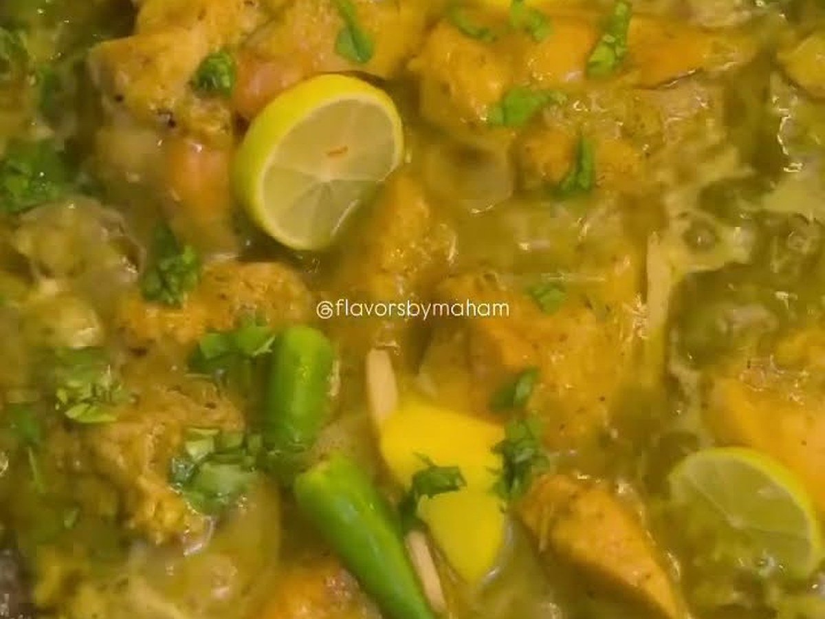 Chicken Haryali Karahi