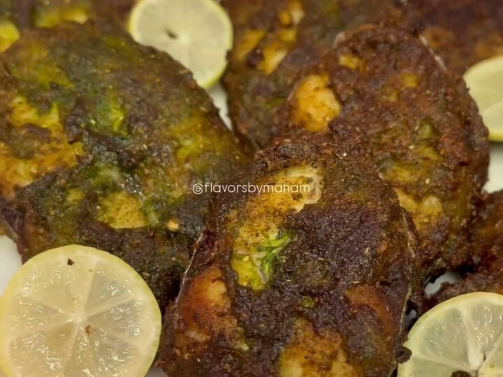 Hariyali Fish Fry (King Fish / Surmai)