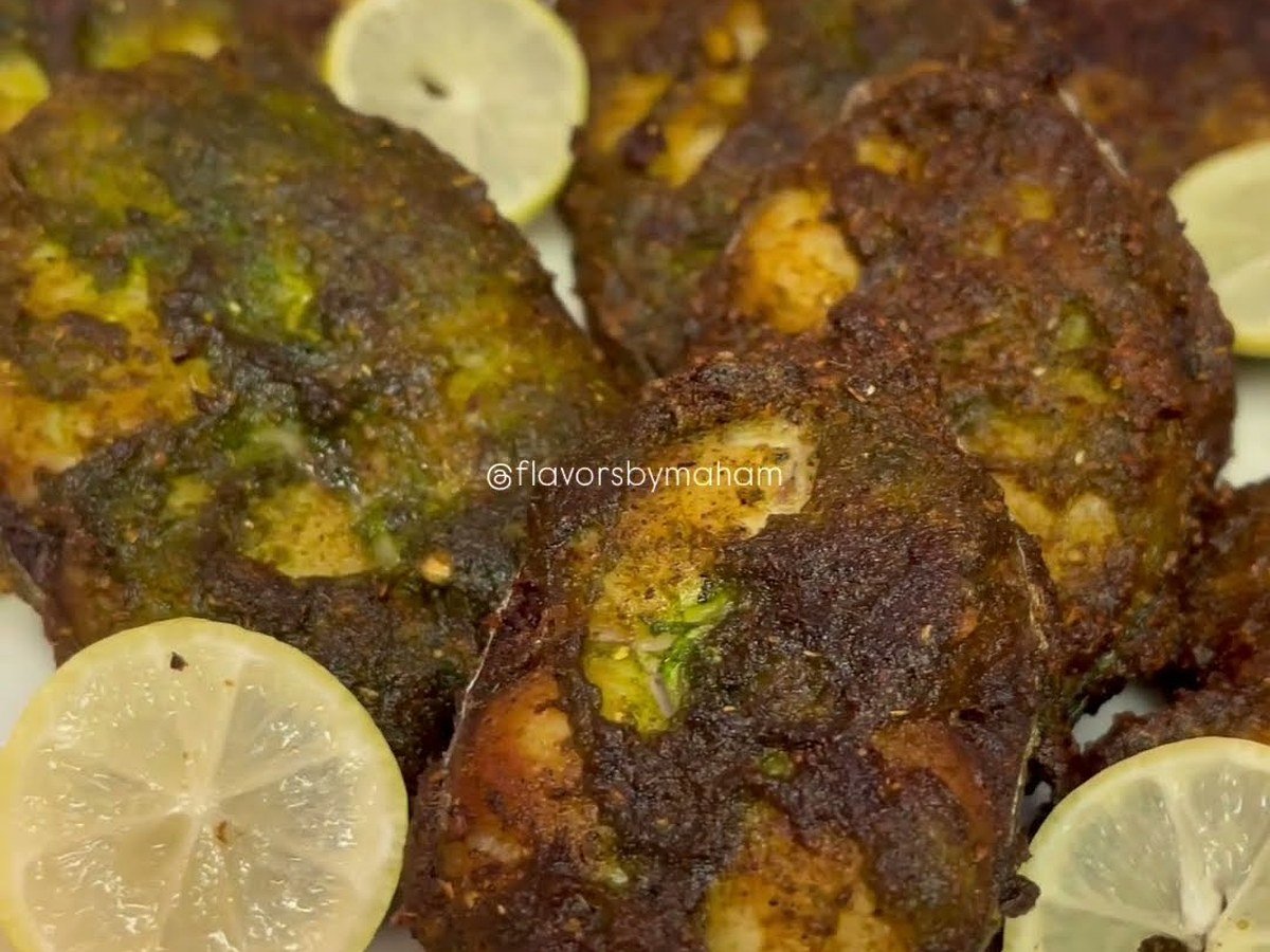 Hariyali Fish Fry (King Fish / Surmai)