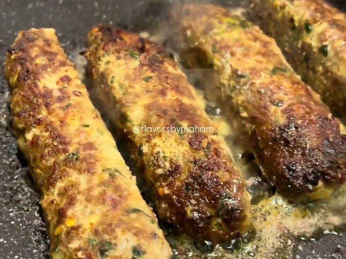 Juicy Beef Seekh Kababs