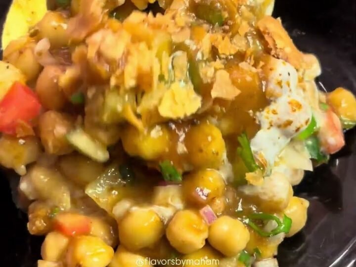 Juicy Creamy Chana Chaat (Ramadan Special)
