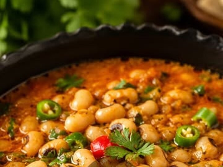 Lobiya (White Kidney Beans Curry)