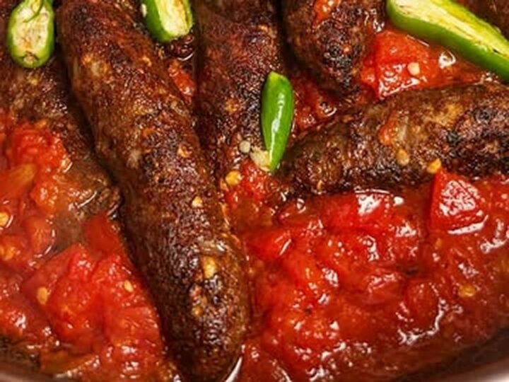 Mutton Seekh Kabab Karahi