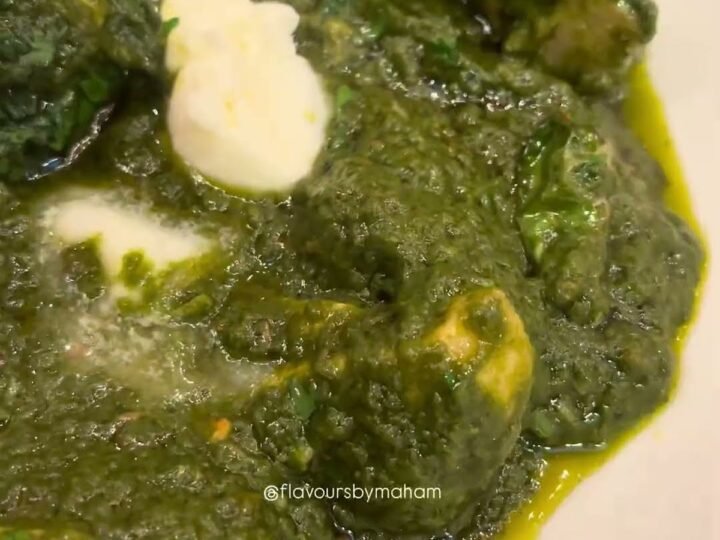 Palak Chicken (Spinach Chicken Curry)