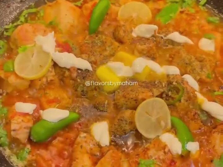 Quick Boneless Chicken Handi